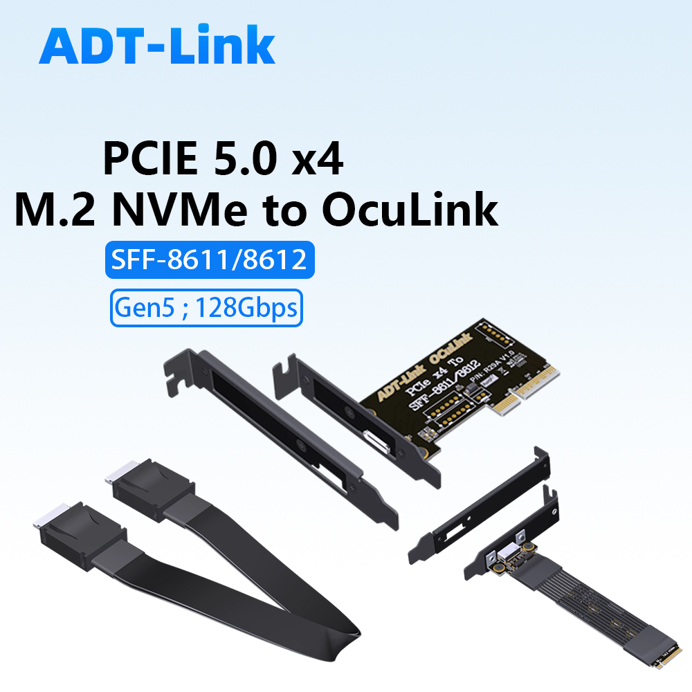 PCIE 5.0 X4 Gen5 M.2 NVMe naar - Oculink Egpu Dock Graphics Card recensie en prijs